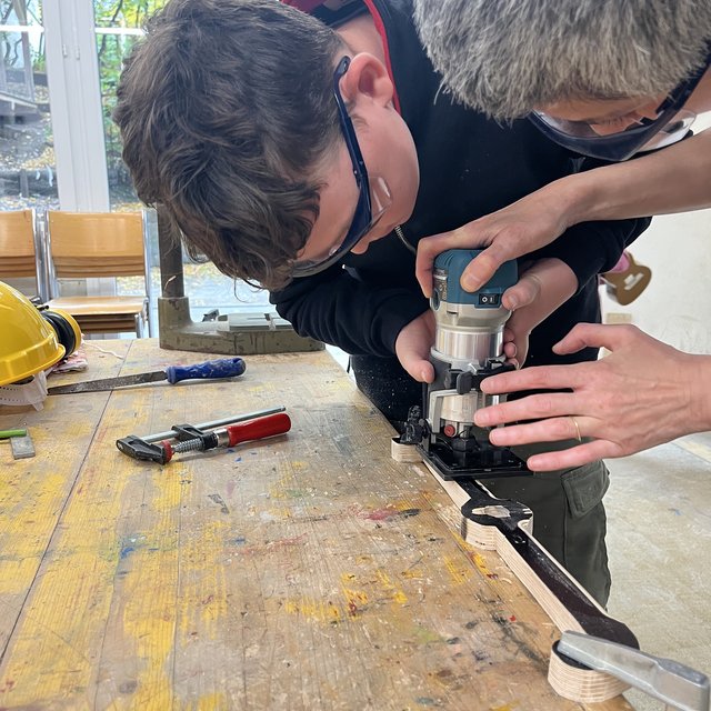 Wir bauen einen Solar Go Kart.